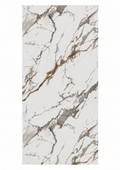 PVC mramorna zidna obloga Arabescato Bijeli | 280x122 cm