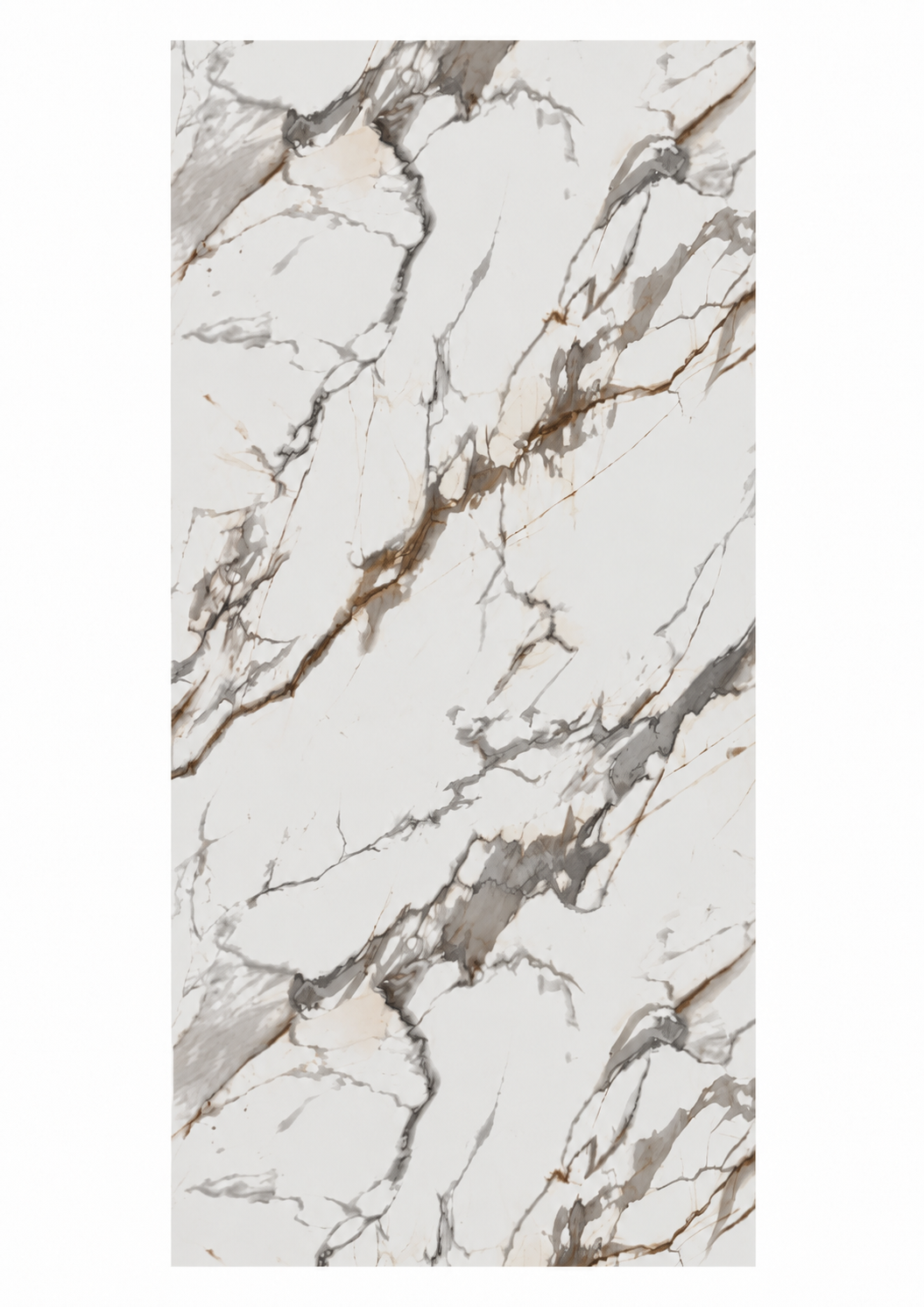 PVC mramorna zidna obloga Arabescato Bijeli | 280x122 cm