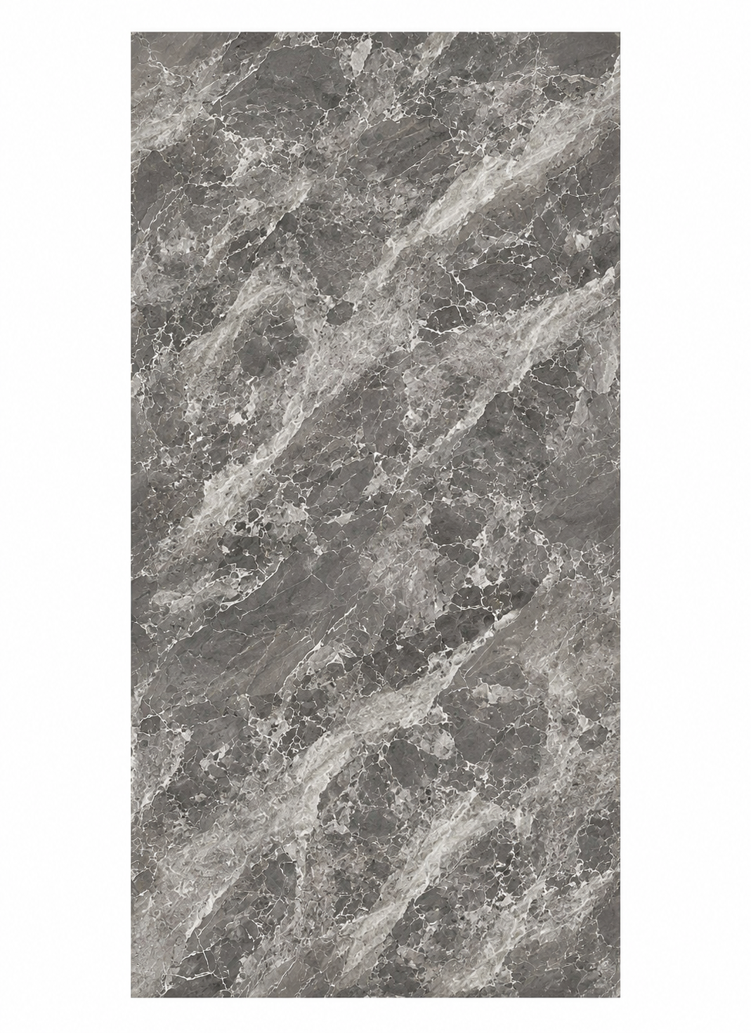 PVC mramorna zidna obloga – Grafitna siva | 280x122 cm