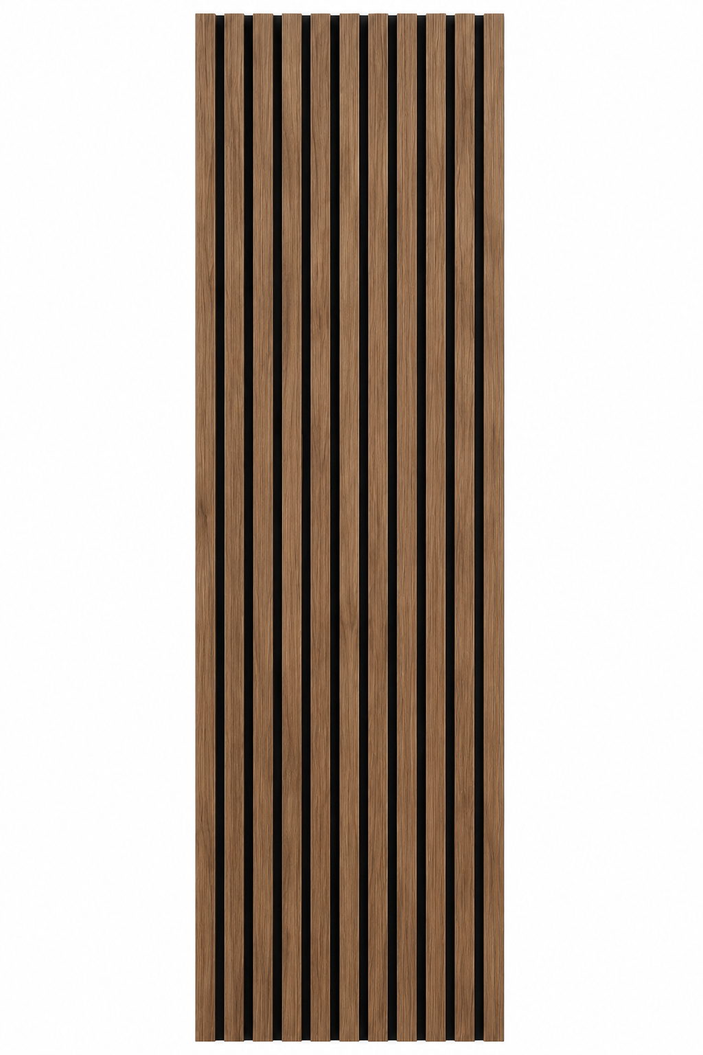 Akustični zidni panel Smeđi Hrast | 270x60 cm | MDF letvice 35 mm