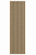 Akustični zidni panel Svijetli Hrast | 270x60 cm | MDF letvice 35 mm