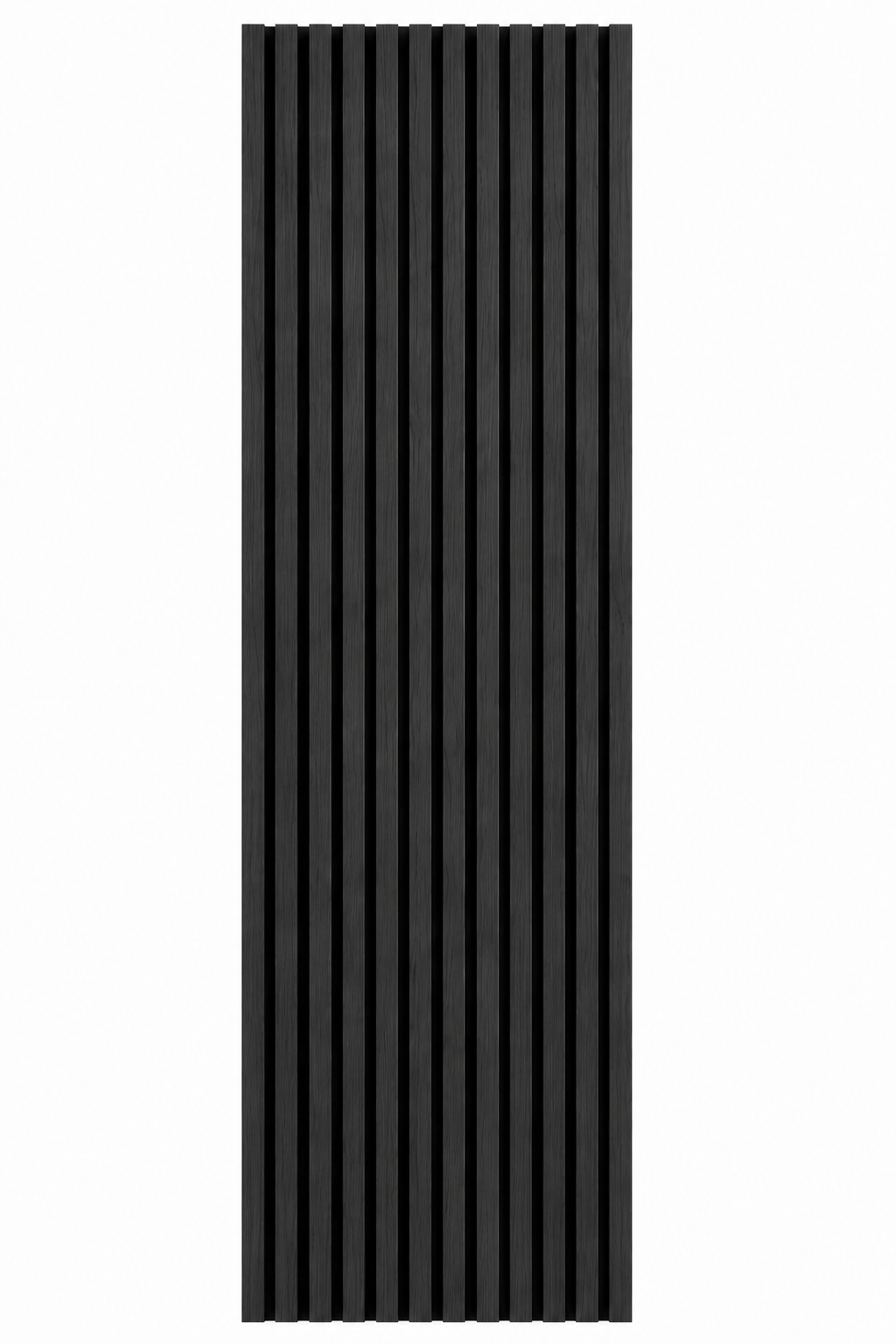 Akustični zidni panel Crni Hrast | 270x60 cm | MDF letvice 35 mm