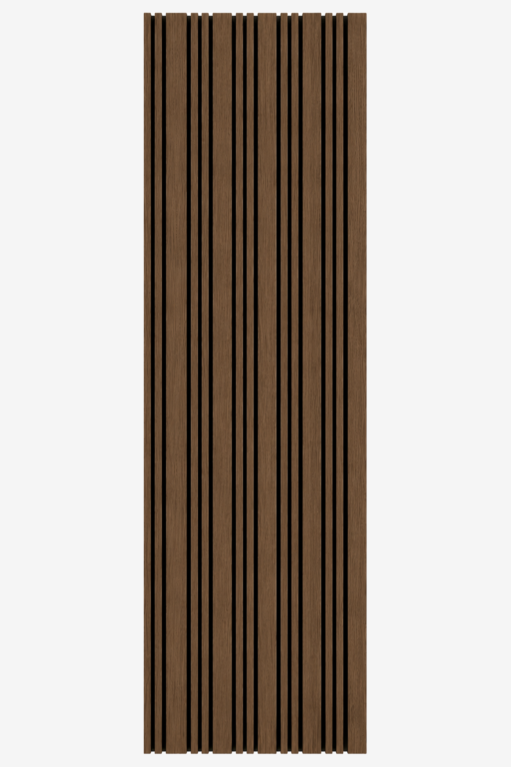 Akustični zidni panel Smeđi Hrast | 270x60 cm | Nejednake letvice