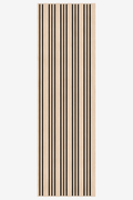 Akustični zidni panel Svijetli Hrast | 270x60 cm | Nejednake letvice