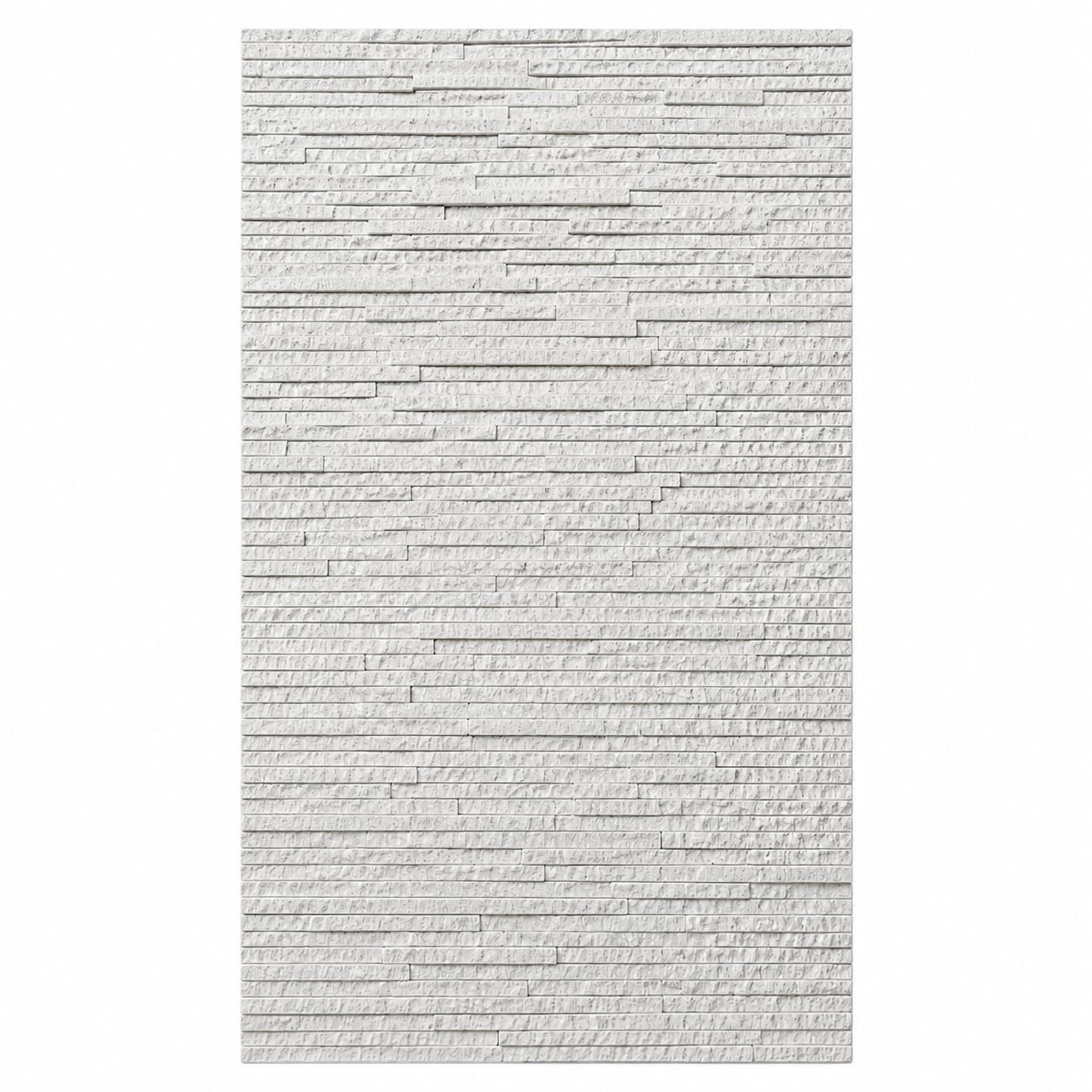 Fleksibilni kamen Bijeli Slagani Kamen | 118x58 cm – zidna obloga