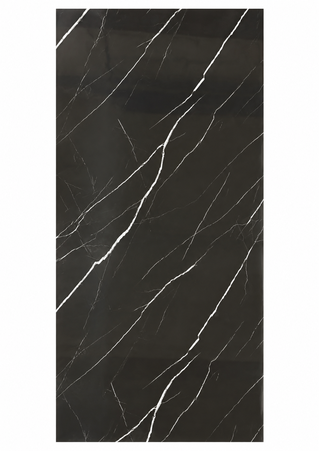 PVC mramorna zidna obloga Nero Marquina | 280x122 cm