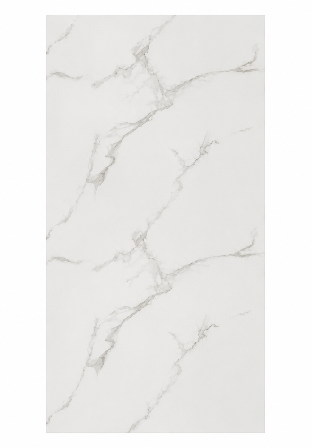 PVC mramorna zidna obloga – Statuario bijela | 280x122 cm
