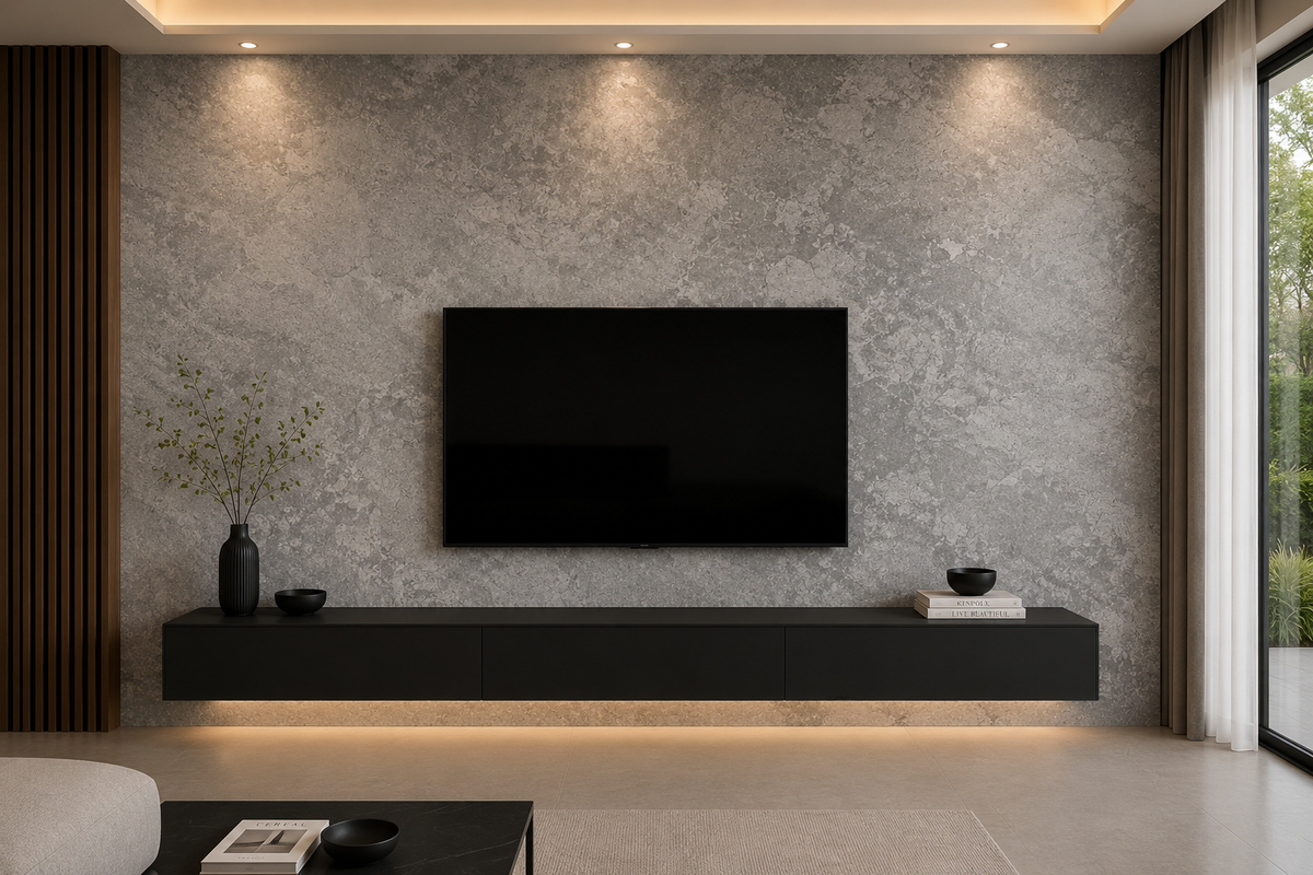 Fleksibilni kamen Grafitni Mramor | 120x60 cm – zidna obloga