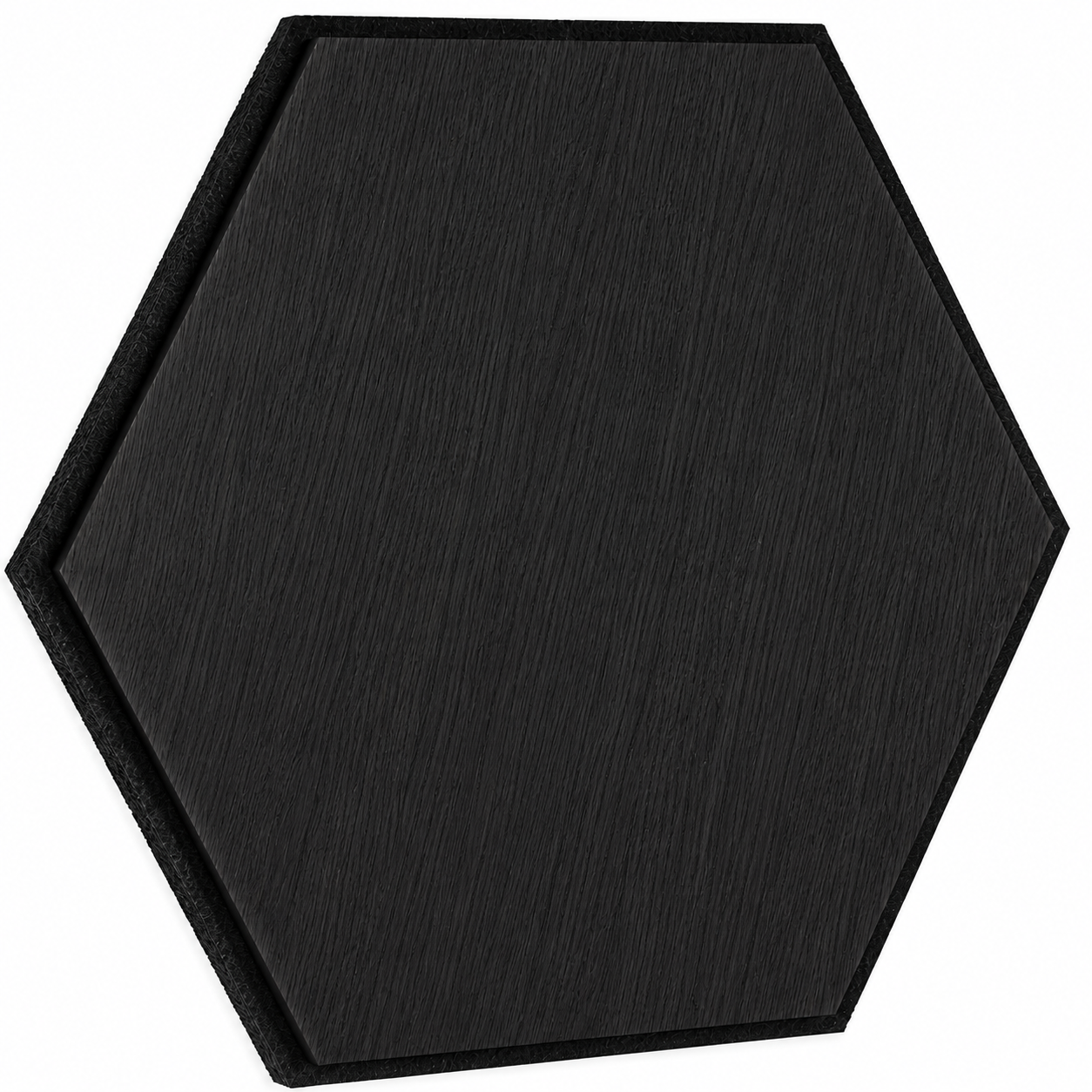 Akustični zidni panel Heksagon Crni Hrast | 30x29.5 cm