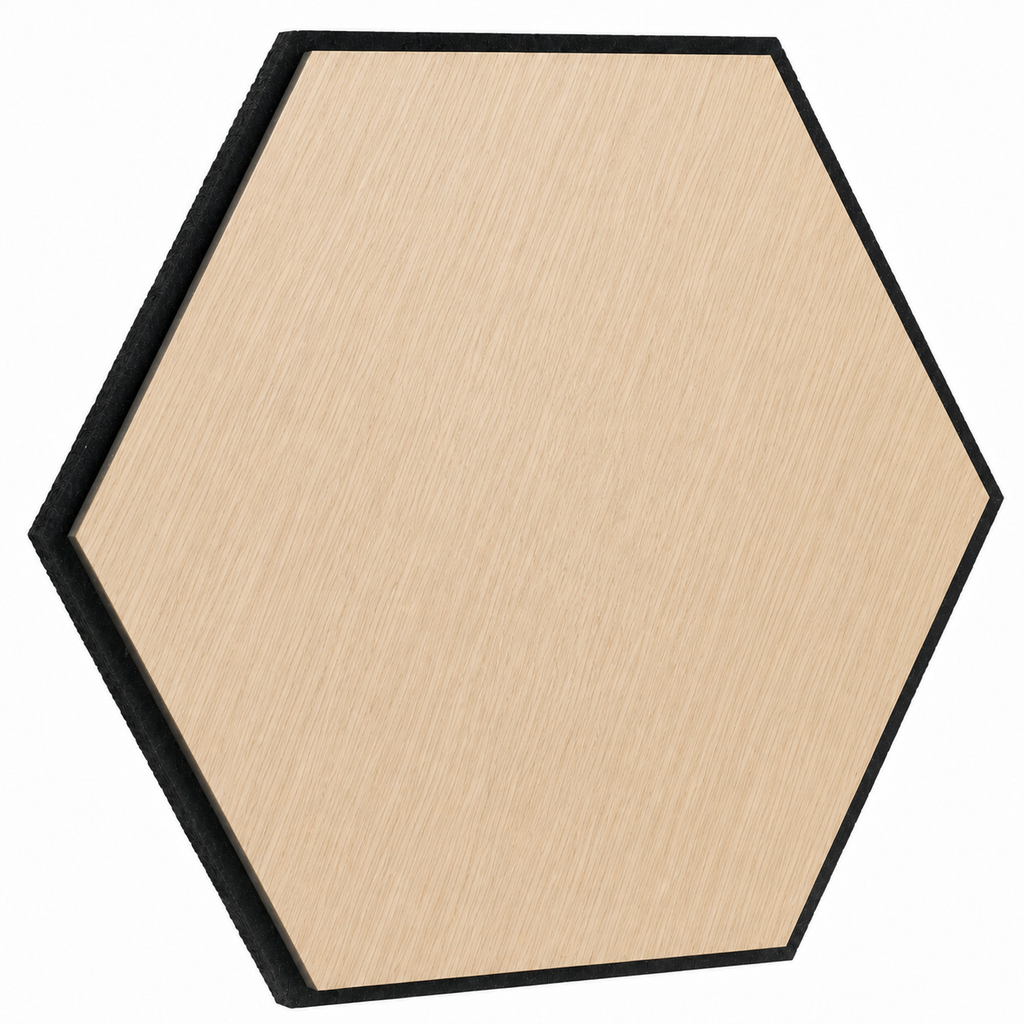 Akustični zidni panel Heksagon Svijetli Hrast | 30x29.5 cm