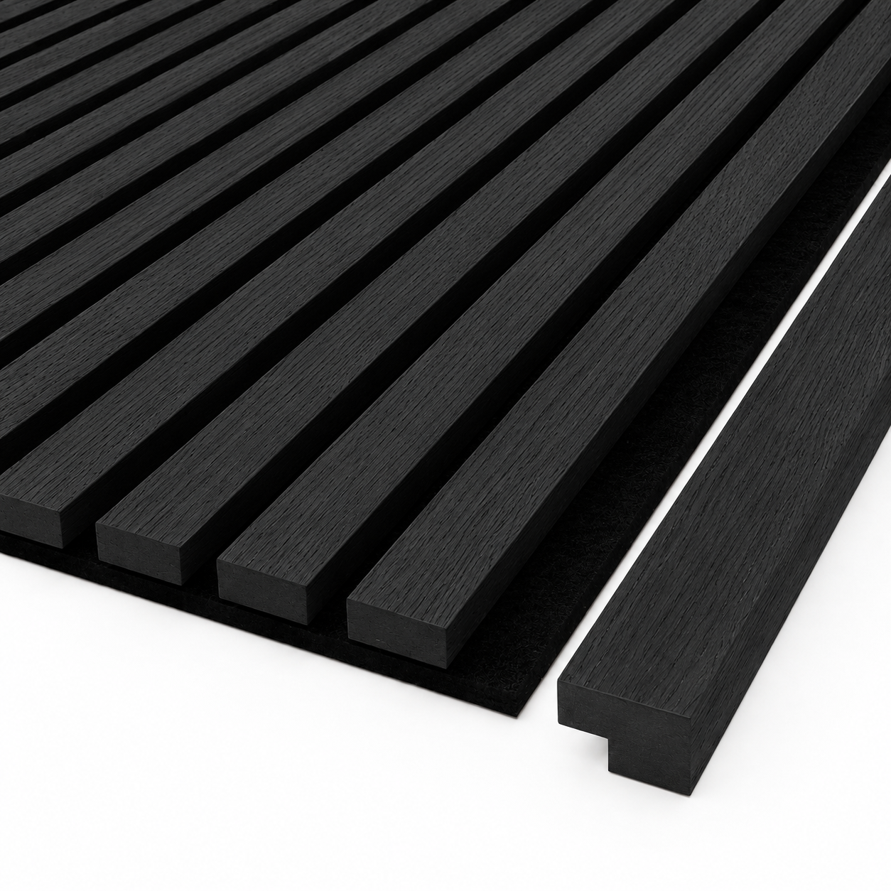Završna letvica za akustični panel | Crni Hrast 270 cm
