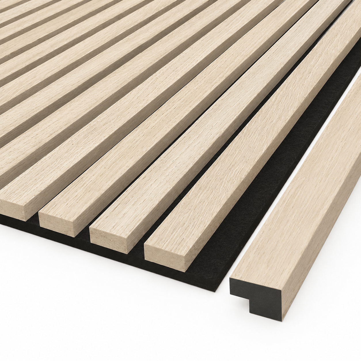 Završna letvica za akustični panel | Svijetli Hrast 270 cm
